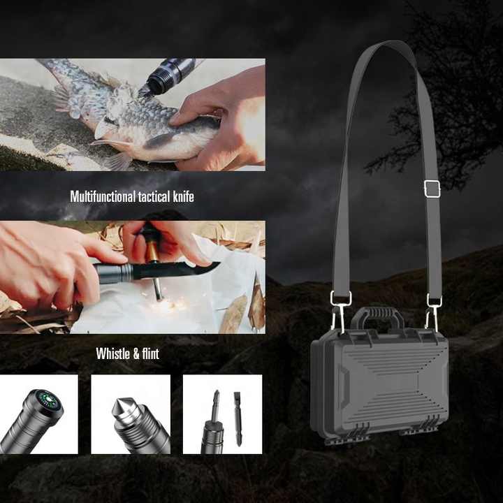 مجموعة متعددة الاستعمالات وهي مع سوط .  Multi-purpose set with whip