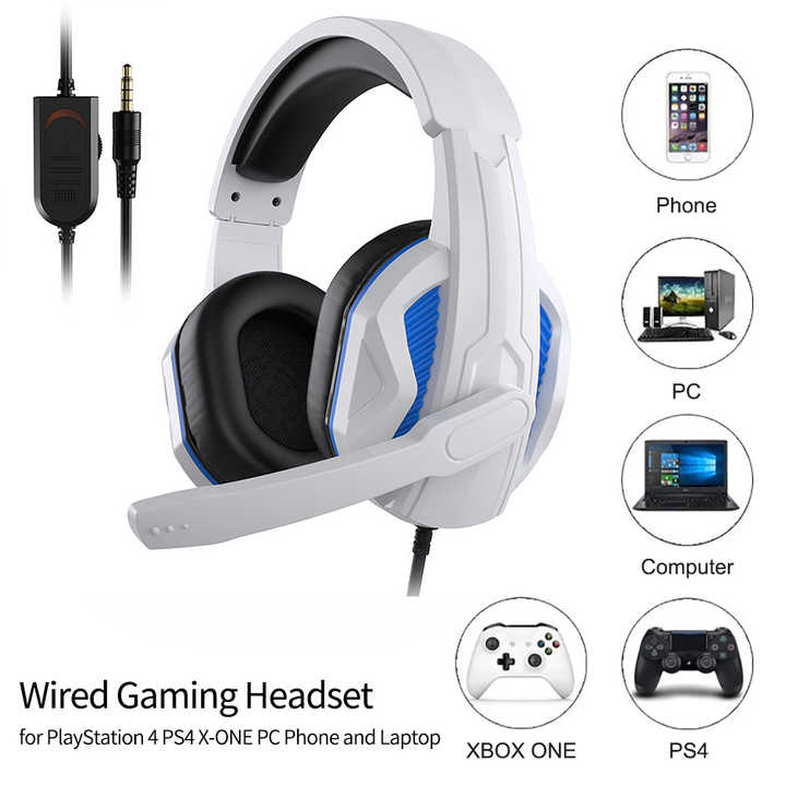 Headphones with microphone 