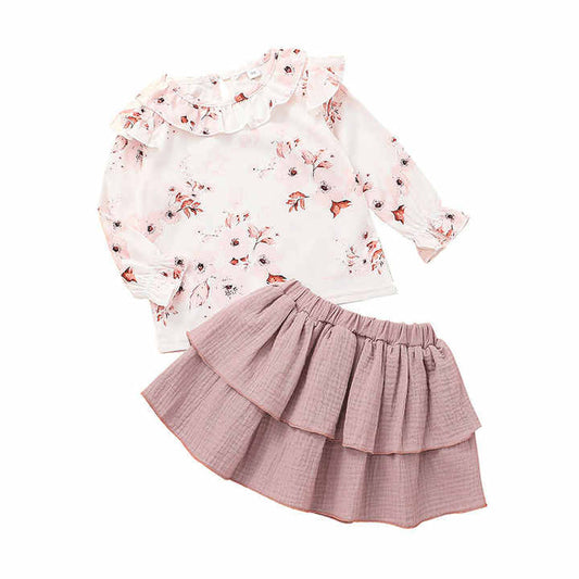 Spring Autumn Kid Baby Girl Clothes- ملابس أطفال للبنات
