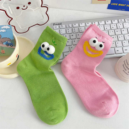 Women Mid-tube Pile Socks جوارب نسائية متوسطة الطول