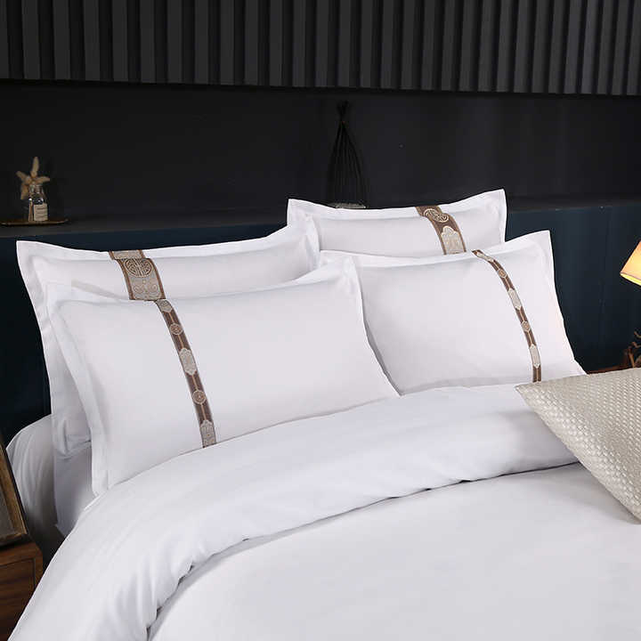 High quality custom hotel cotton embroidered. 