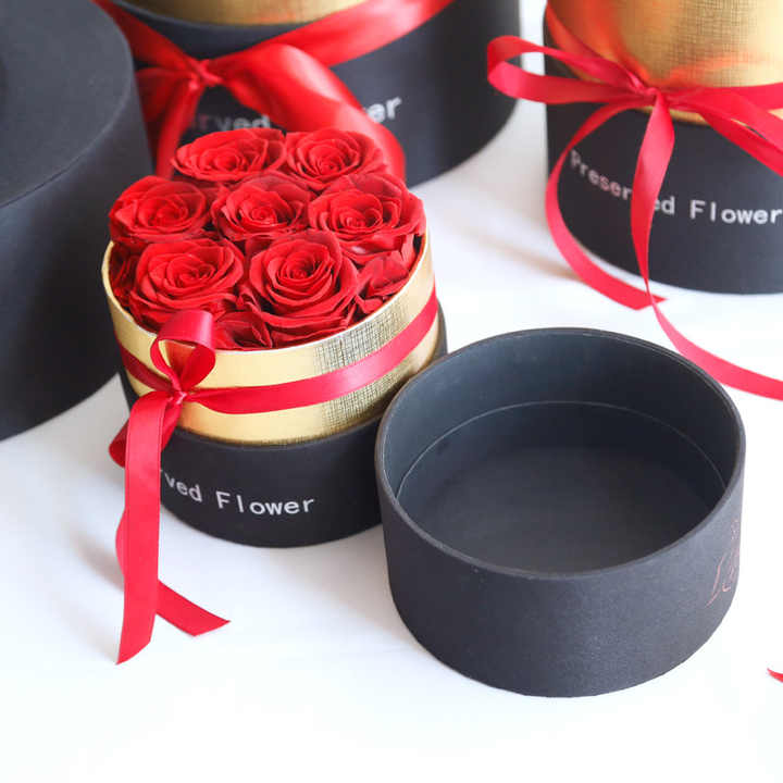 Long Lasting Eternal Preserved Flower Gift Box from . 