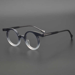 Round Exquisite Panel Factory Colored Sunglasses 