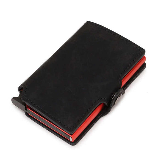 Good Selling Aluminum Logo RFID Card Holder Supplier. 