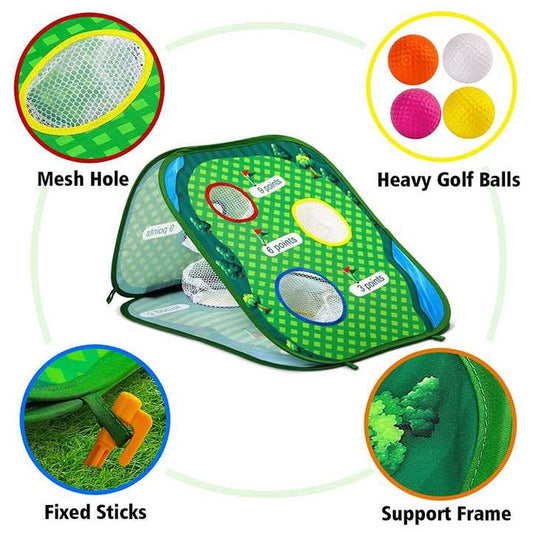 Custom Logo Mini Golf Game Set-مجموعة ألعاب جولف صغيرة 3