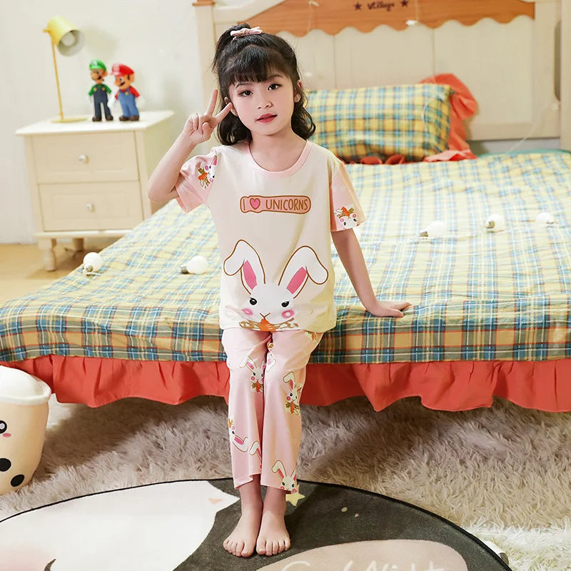 Children Kids Girls Pyjamas