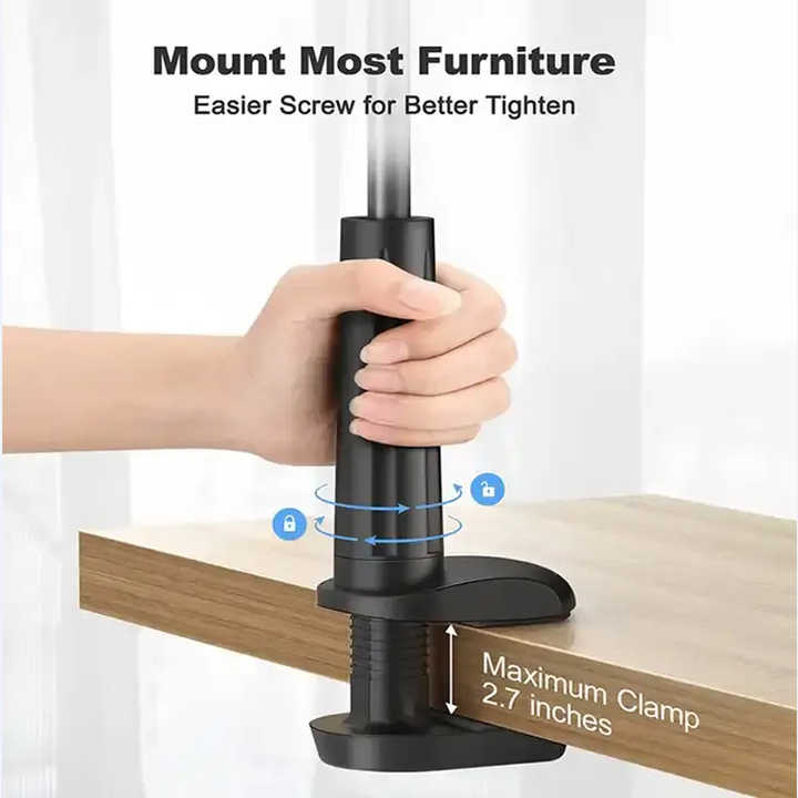 Adjustable Long Arm Lazy Mobile Phone Holder Stand 