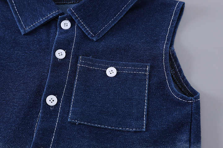 Boys' shorts, infant clothes, short sleeves 