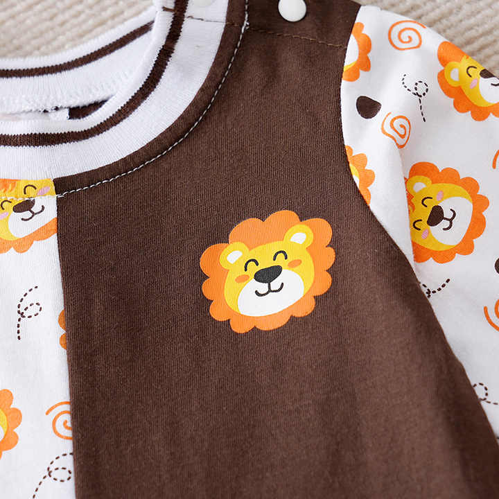 Long sleeve children's jumpsuit