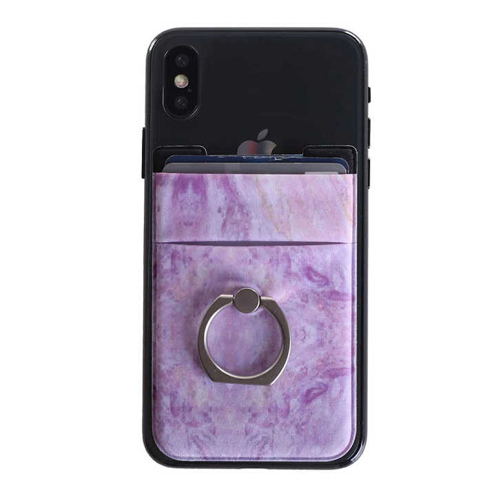 3M Phone Card Holder with Cell Phone Ring Wallet Stick 