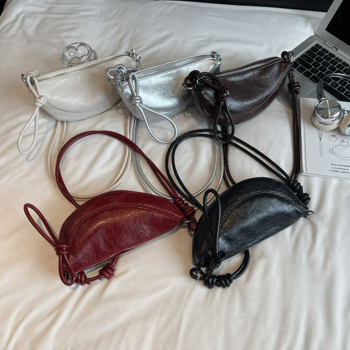 New round women's handbags 