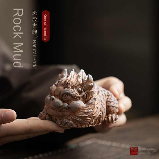 زينة طاولة الشاي- من طين