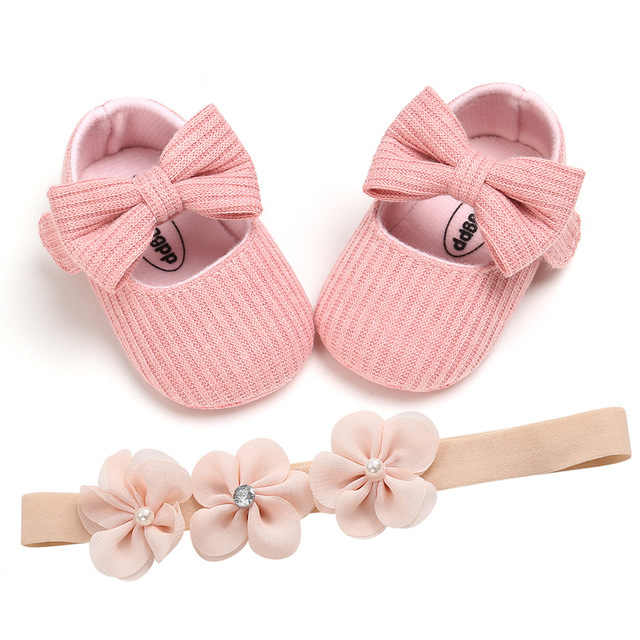 Newborn girls flat shoes 