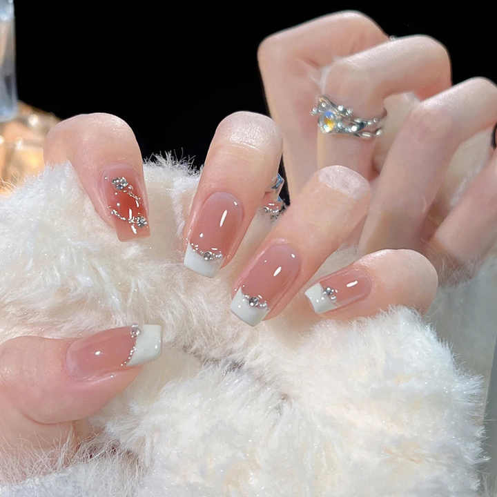 Fashion Christmas-Acrylic Nails 