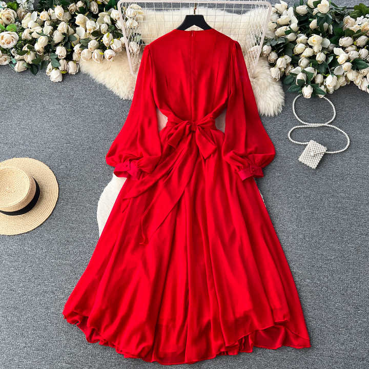 Women's dress for occasions and evening parties