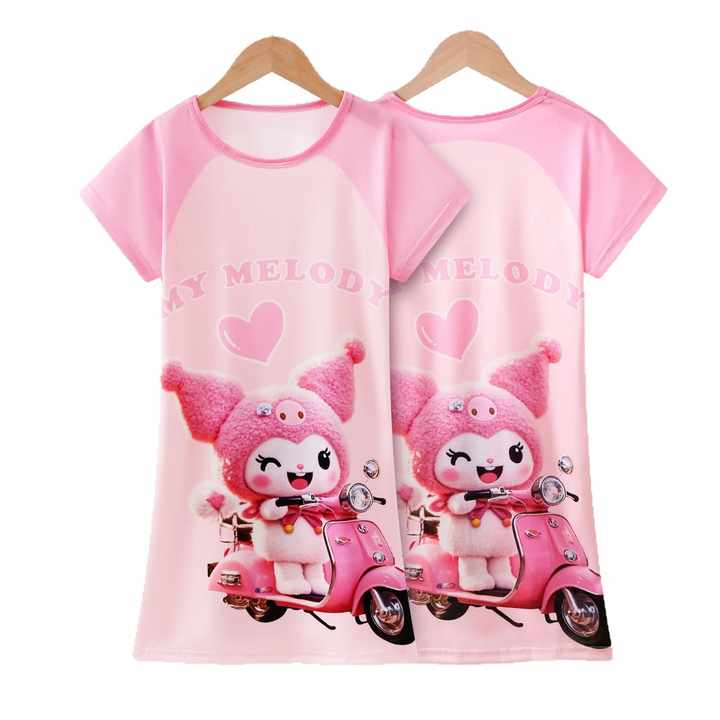 Girls Pajamas Beautiful Princess Dress Kids Wholesale-Girls Skirt with Strap 