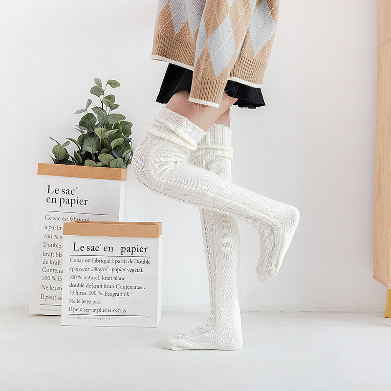 جوارب نسائية شتوية عالية