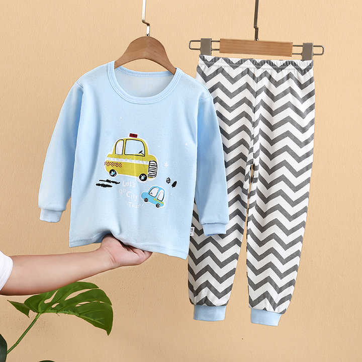 ملابس نوم بي اكمام طويله - Long sleeve sleepwear