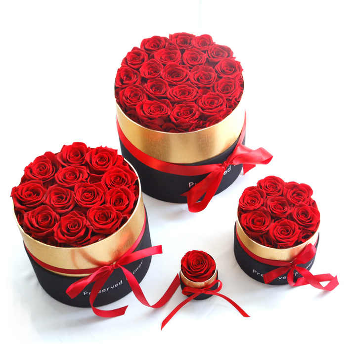 Long Lasting Eternal Preserved Flower Gift Box from . 