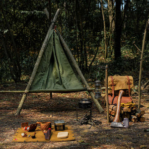 TC Cotton Single Folding Hammock Lightweight Ultralight Outdoor Camping