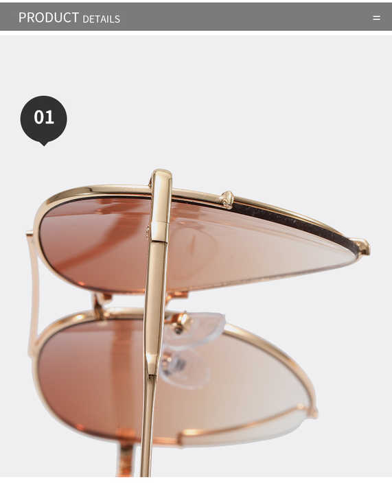 نظارات شمسية نسائية عصرية جديدة مضادة