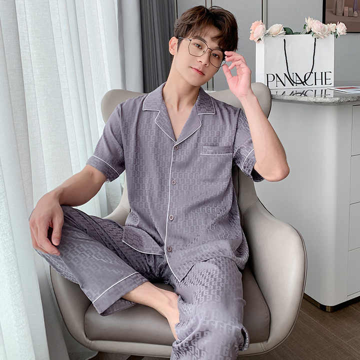 Men's silk sleepwear 