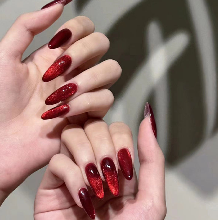 Short Almond Nail - أظافر اللوز القصيرة