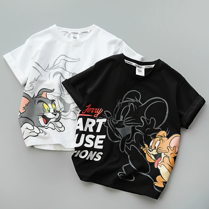 New Children's Cartoon T-shirt, Boys and Girls 