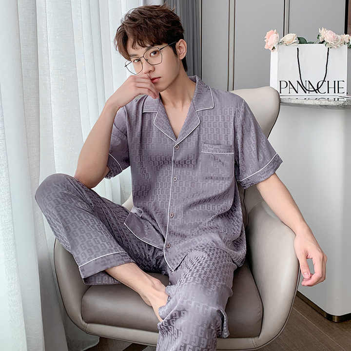 Men's silk sleepwear 