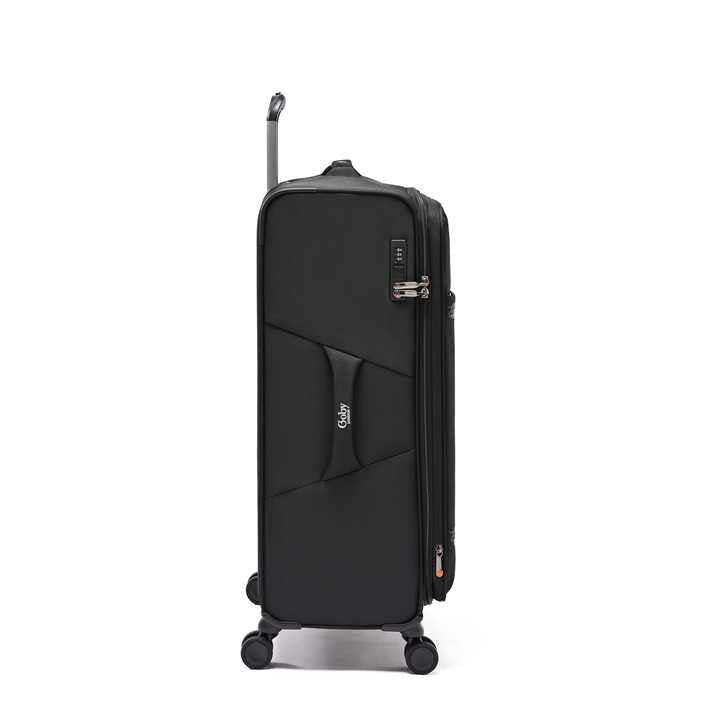 High Quality Flexible Fabric Luggage 4 Inch Wheels Oxford Waterproof Travel Bags with Spinner Zipper