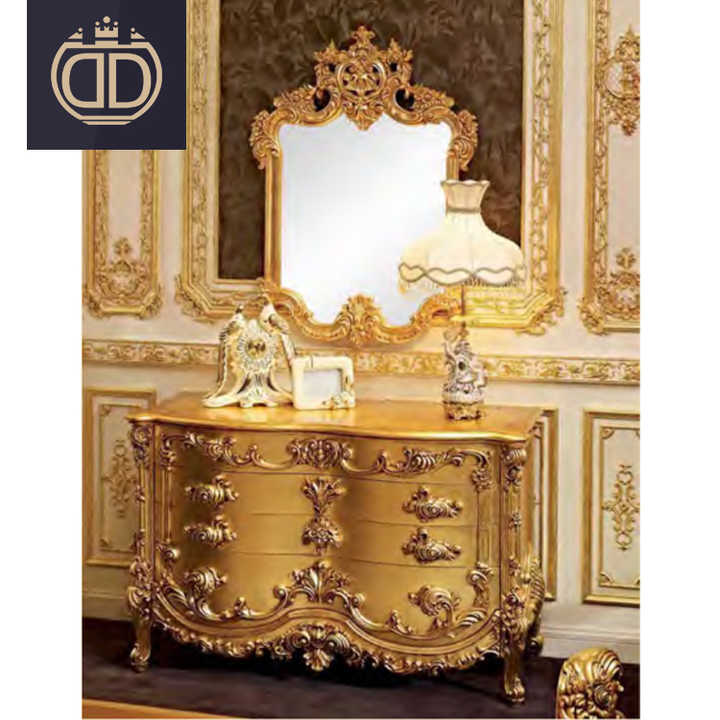 luxury wooden bed ..  سرير خشب فاخر