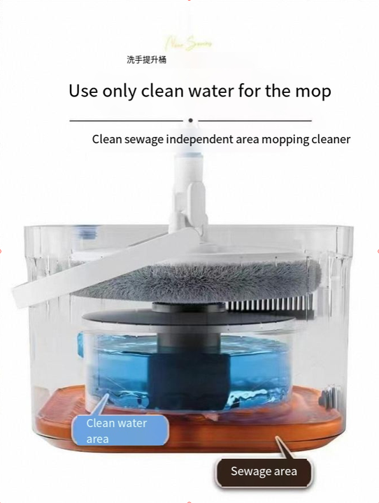 High quality microfiber mop with quality spin and extendable floor handle included for home use 