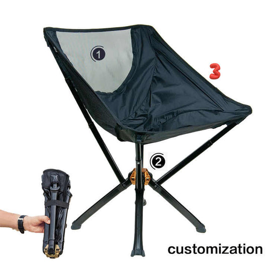 Ultralight Aluminum Folding Lightweight Beach Fishing and Camping Chairs. 