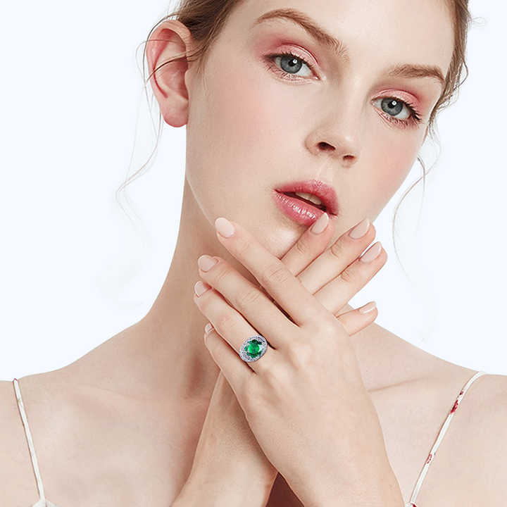 Luxury Jewelry Gemstones Gifts Antique Ring. 