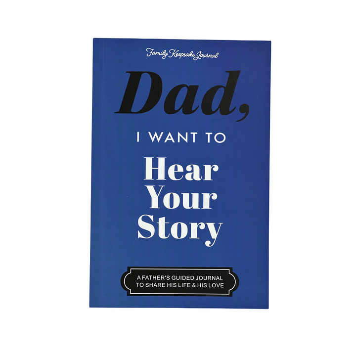 2024 New Fashion High Definition Printing Notebook Dad I Want to Hear Your Story Heirloom Edition 