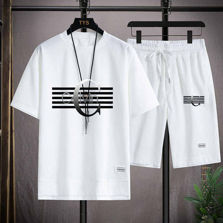 Men's 2 Piece T-Shirt Plus Size 5 