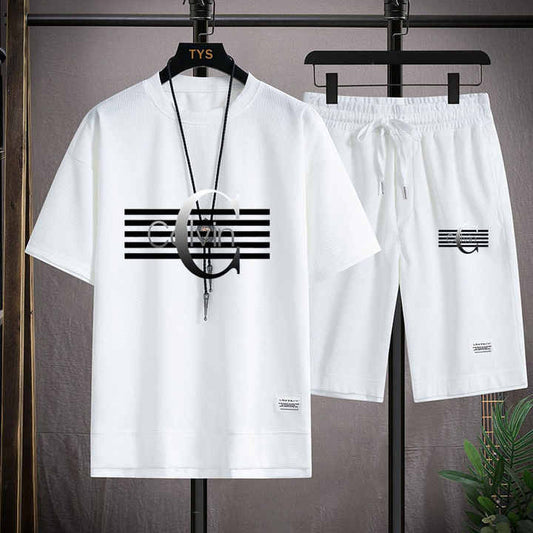 Men's 2 Piece T-Shirt Plus Size 5 