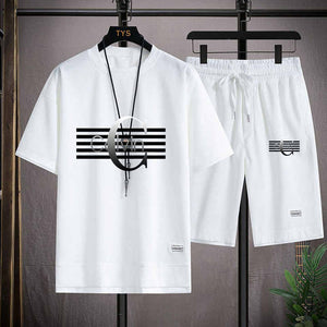 Men's 2 Piece T-Shirt Plus Size 5 