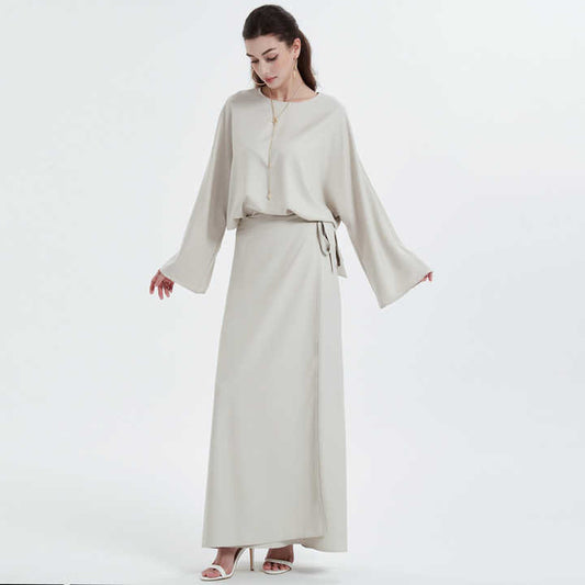 Ramadan Kebaya Solid Color-عباية رمضانية بلون