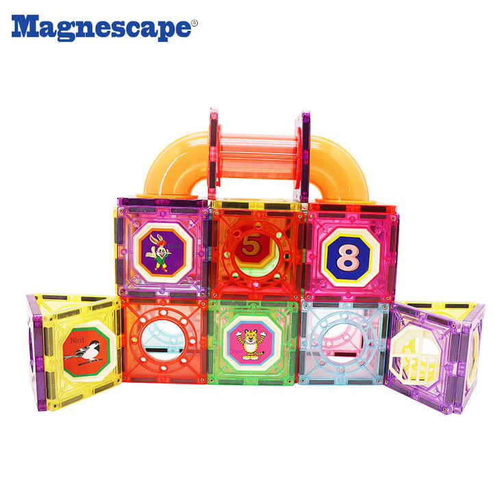 مجموعة ألعاب ماجنيسكيب المغناطيسية الأكثر   Best Selling Magnescape Magnetic Toy Set, 109 Pieces