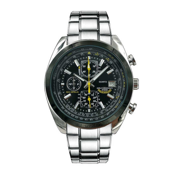 أحدث ساعة رجالية عالية الجودة كوارتز متعددة . Latest High Quality Men's Quartz Multifunctional 6