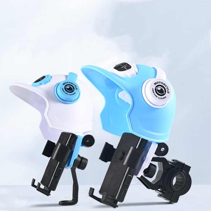 Great Offer Cute Electric Bike Portable Motorcycle Helmet Carrier Rack 