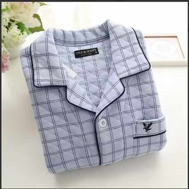 Dropshipping Men's Cotton Pajama Set 