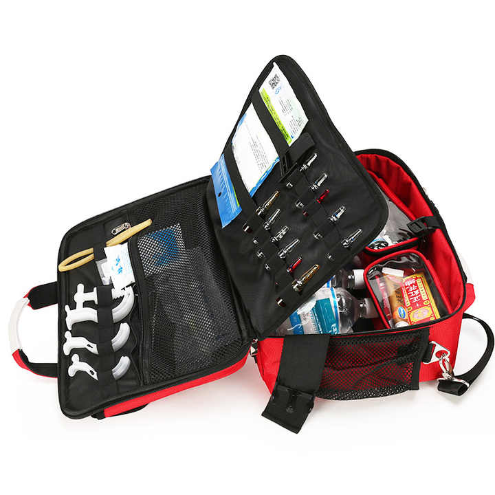 لوازم طبية للسفر مستحضرات التجميل منظم . Travel Medical Supplies Cosmetics First Aid Organizer