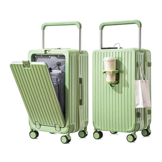 Multifunctional Wide Wheeled Luggage Bag