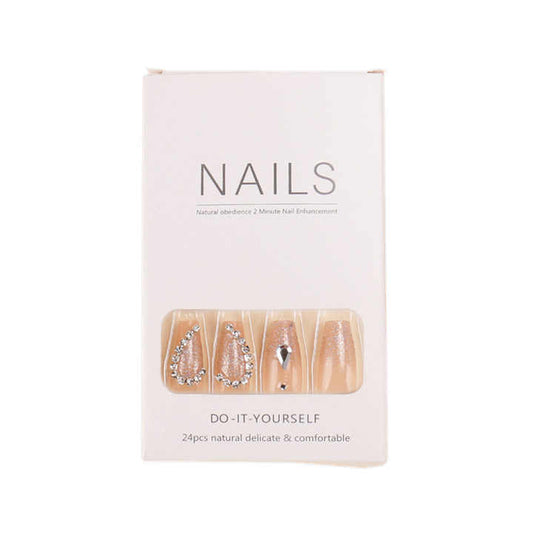 New Fashion Christmas Acrylic Press-On Nails 