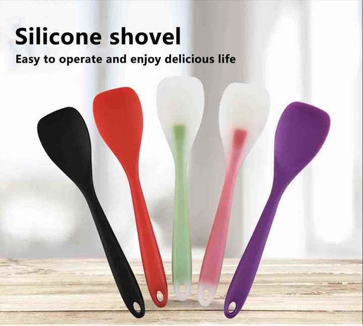 Colorful Silicone Shovel for Non Stick-مجرفة سيليكون ملونة