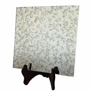 Antique glass mirror printed on paper-