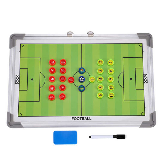 معدات تدريب من الألومنيوم ، لوح تكتيكي لكرة القدم وكرة السلة مع تدريب مغناطيسي وقلم . Wholesale Aluminum Training Equipment, Soccer and