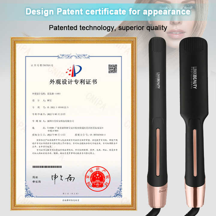 Ceramic Keratin Treatment Hair Straightener مكواة فرد الشعر الكهربائية المخصصة من المصنع للاستخدام المنزلي